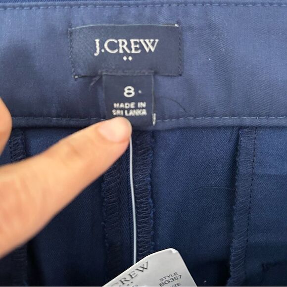 NWT J. Crew Factory Kelsey Cotton Flare Pant Trousers - Picture 10 of 11